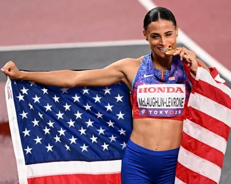 Sydney McLaughlin-Levrone runs quickest women’s 400m in four decades to secure championship title