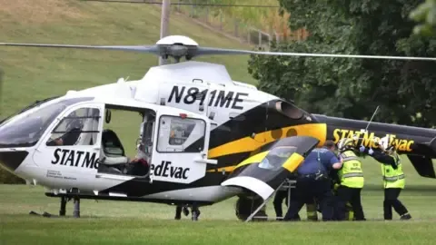 Several police shot in Pennsylvania, with three in serious state