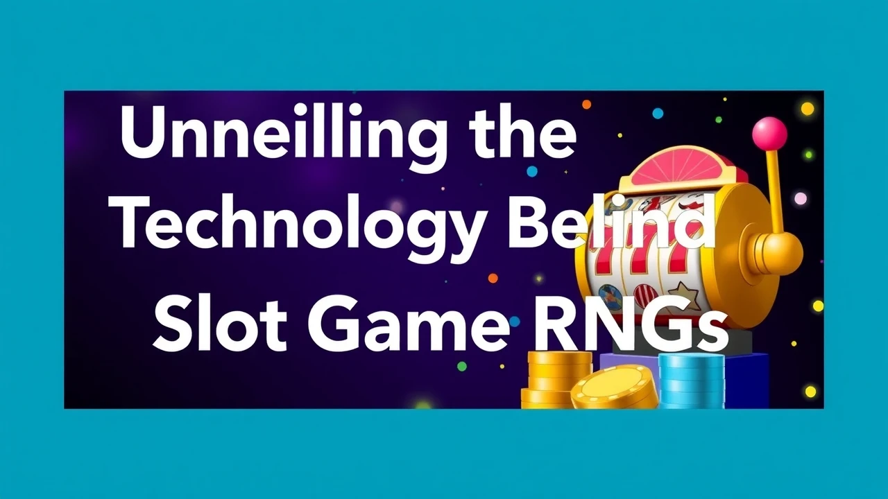Unveiling the Technology Behind Slot Game RNGs