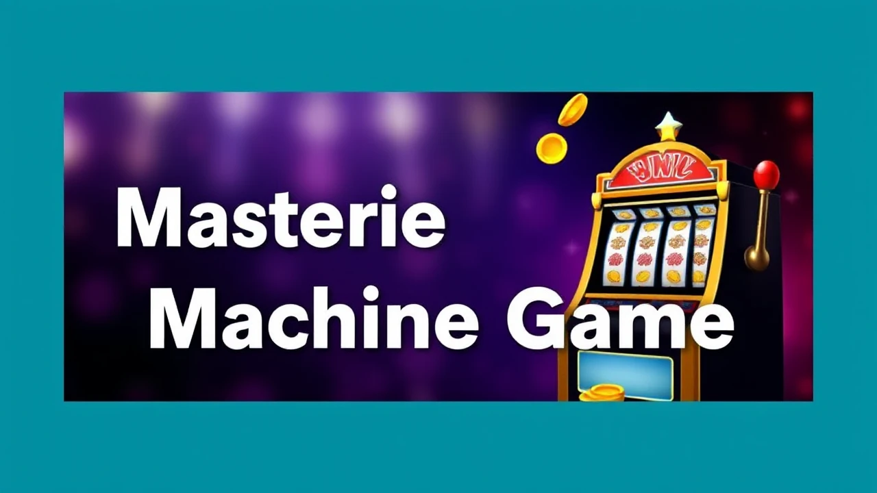 Mastering the Machine Game: Key 5 Strategies for Boosting Wins