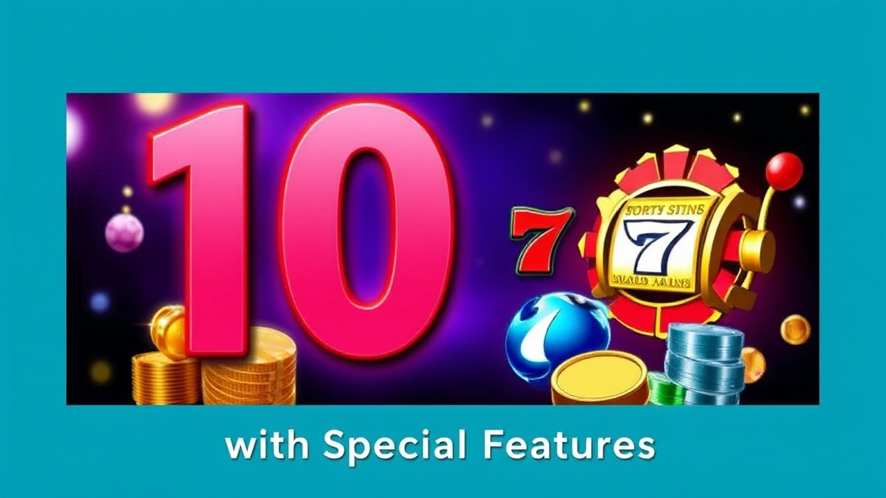 Unveiling 10 Top Casino Slot Games with Special Features