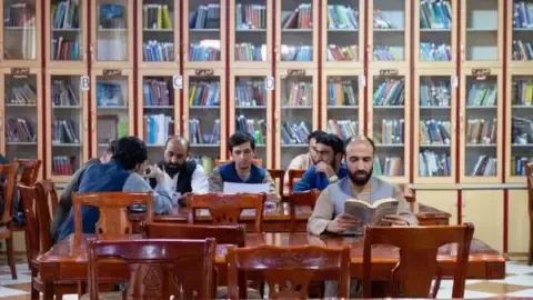 Afghanistan's rulers outlaw publications produced by women writers from the nation's universities
