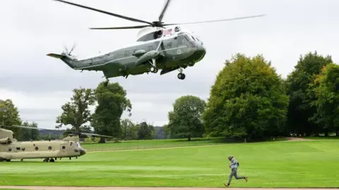 Trump Diverted and Forced to Change Aircraft On the Way to Stansted